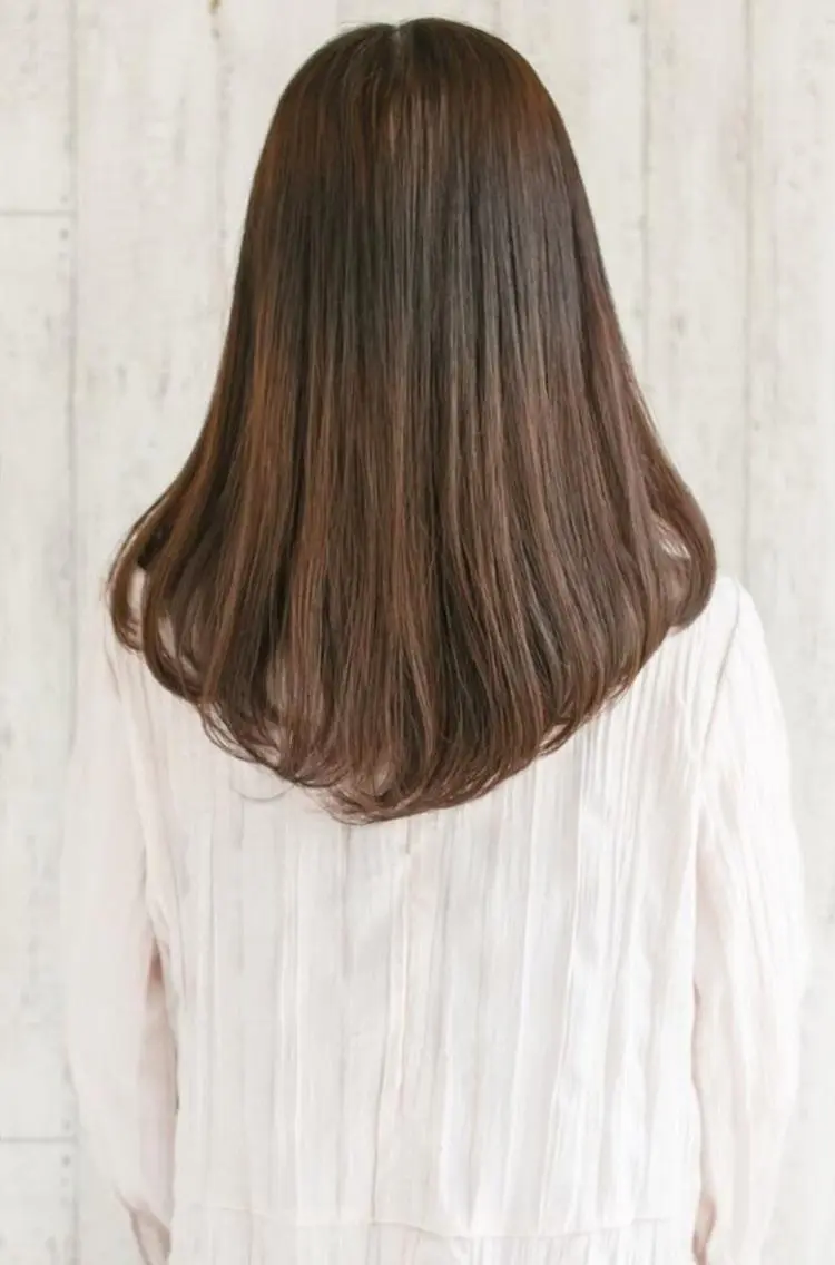 ロング 松田 楽のヘアスタイル
