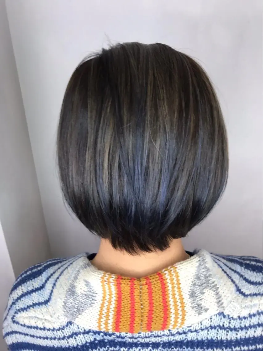ショート カラー カット ヘアカラー トリートメント BROCANTE立川 karasawa.nのヘアスタイル