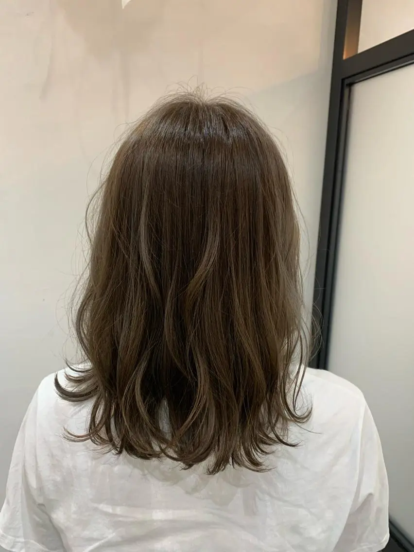 ミディアム ヘアカラー LITTLE _KATOのヘアスタイル