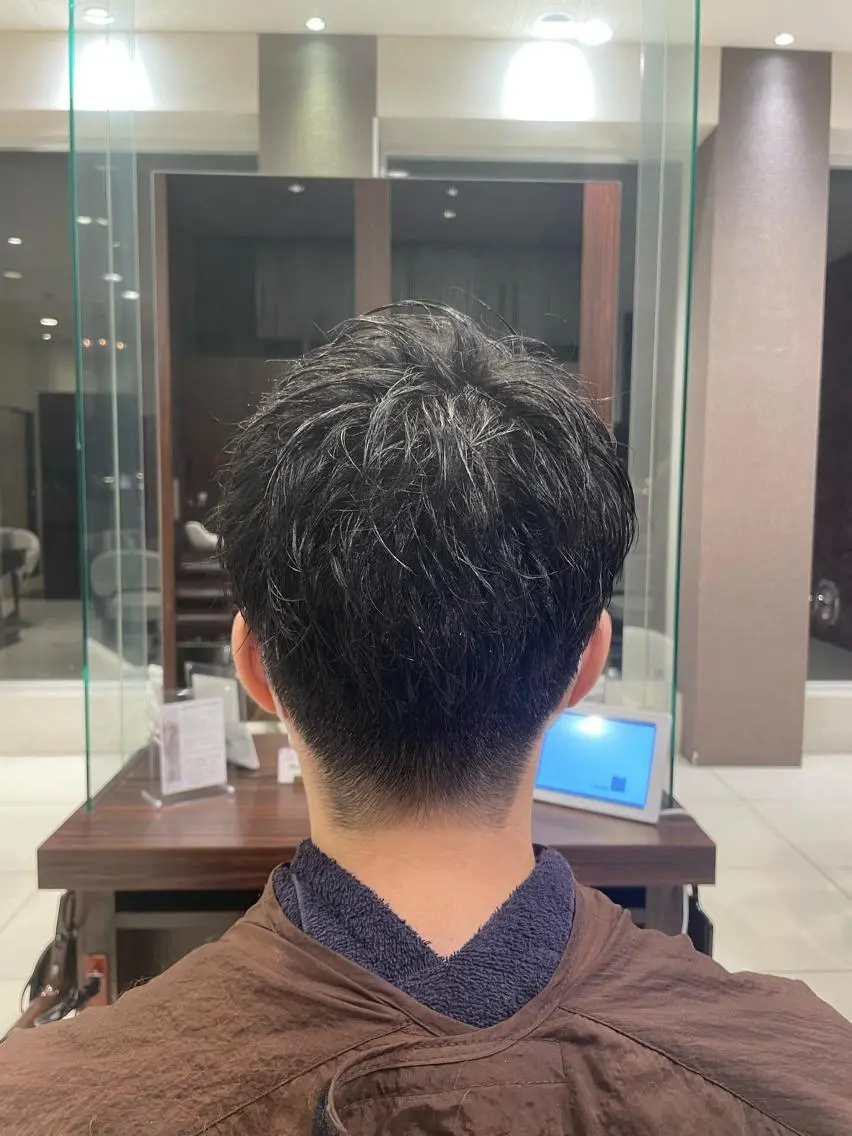 ショート メンズ キッズ メンズショート ショートヘア ✂︎山﨑 涼太✂︎のヘアスタイル
