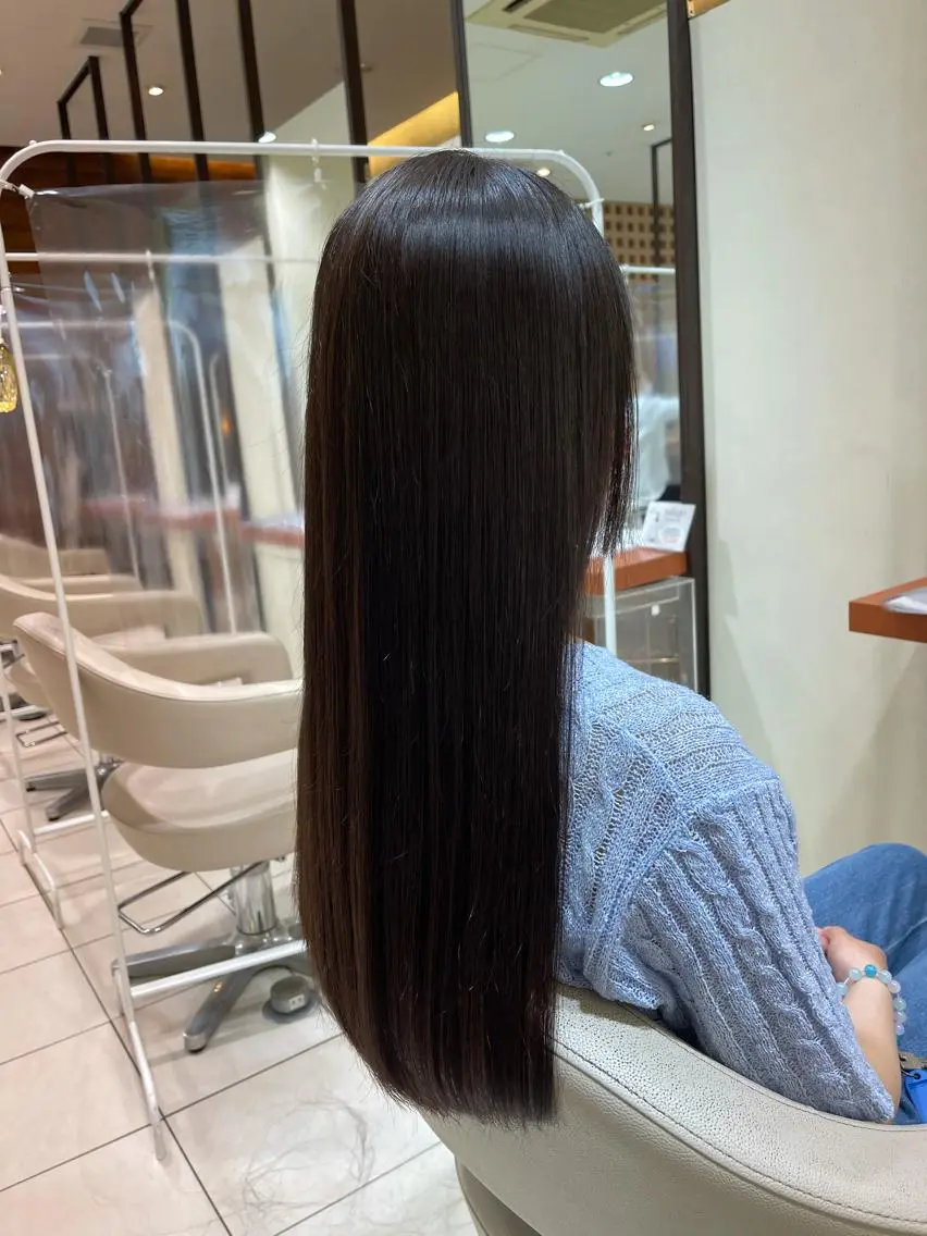 ロング トリートメント カネヒラ リョウスケのヘアスタイル