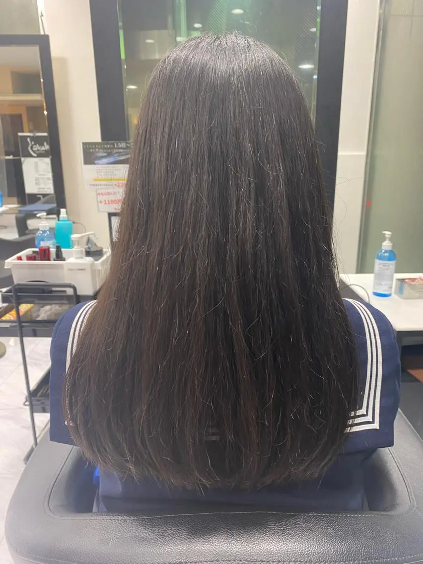 ロング レイヤーカット シャギー 目黒 碧人のヘアスタイル