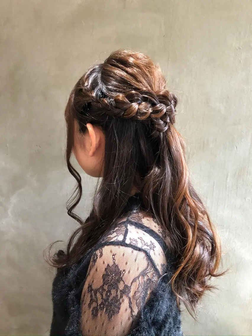 ロング hair care ACRO店長 谷のヘアスタイル