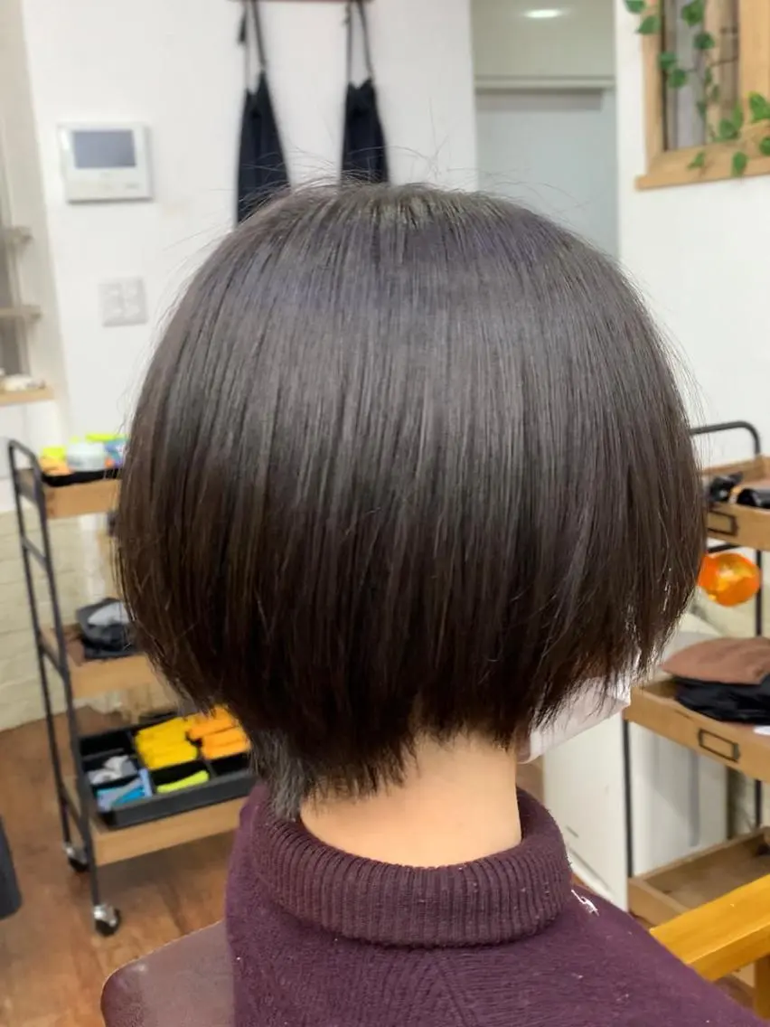ショート クセを最大限に活かす メンズパーマ奈良大祐のヘアスタイル