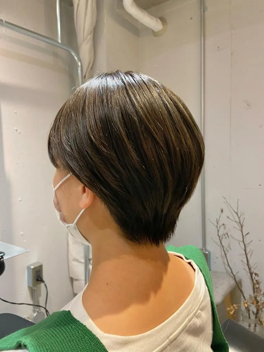 ショート ショートヘア なかまみさと 🌼極上ヘッドスパのヘアスタイル