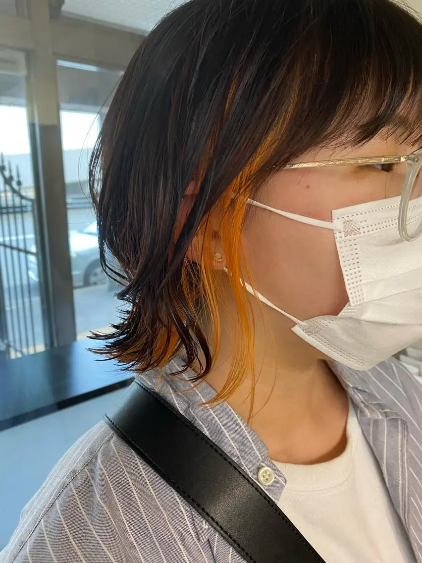 ショート カット ヘアカラー クドウ タイキのヘアスタイル