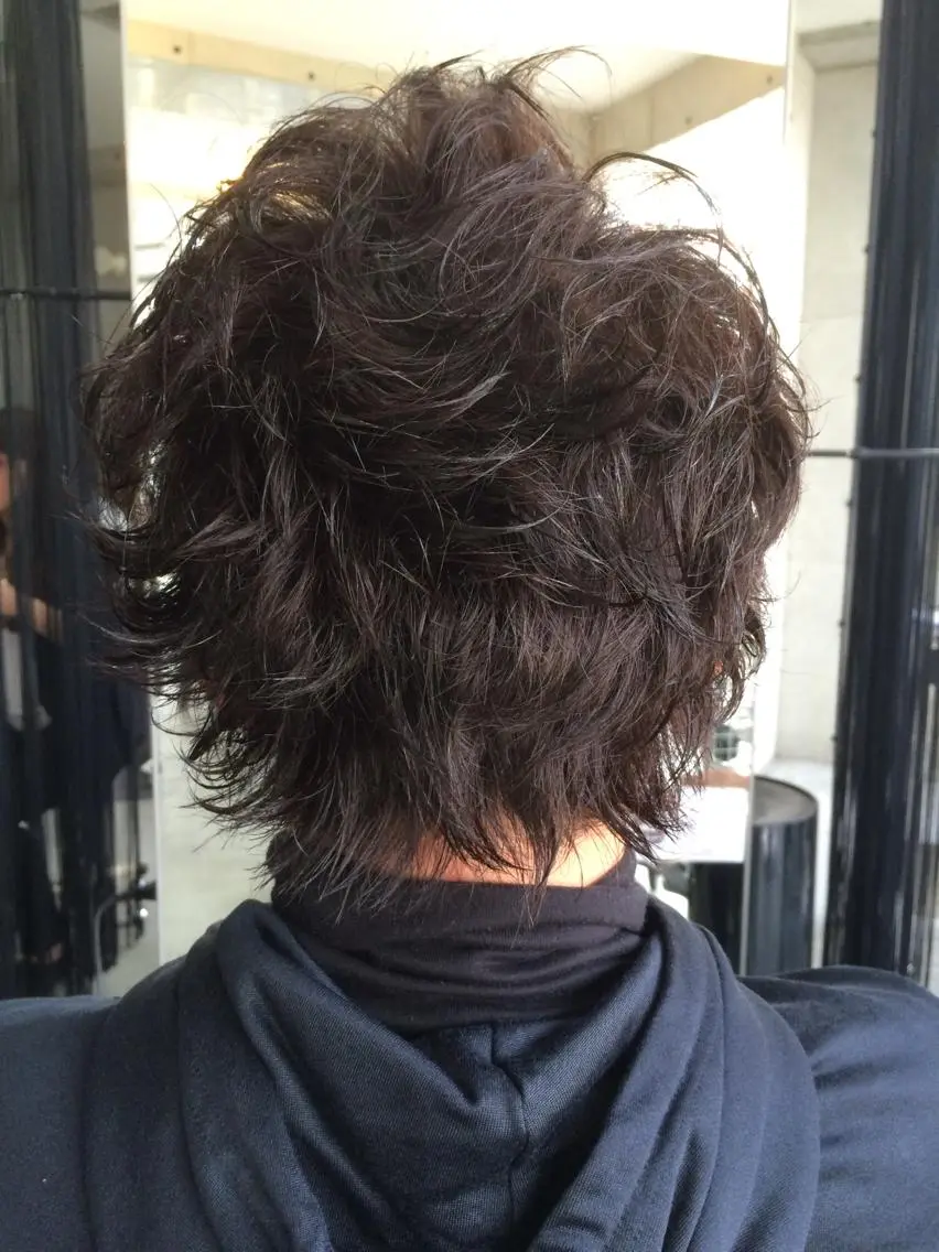 ショート カラー パーマ メンズ SUNNY GRACEのヘアスタイル
