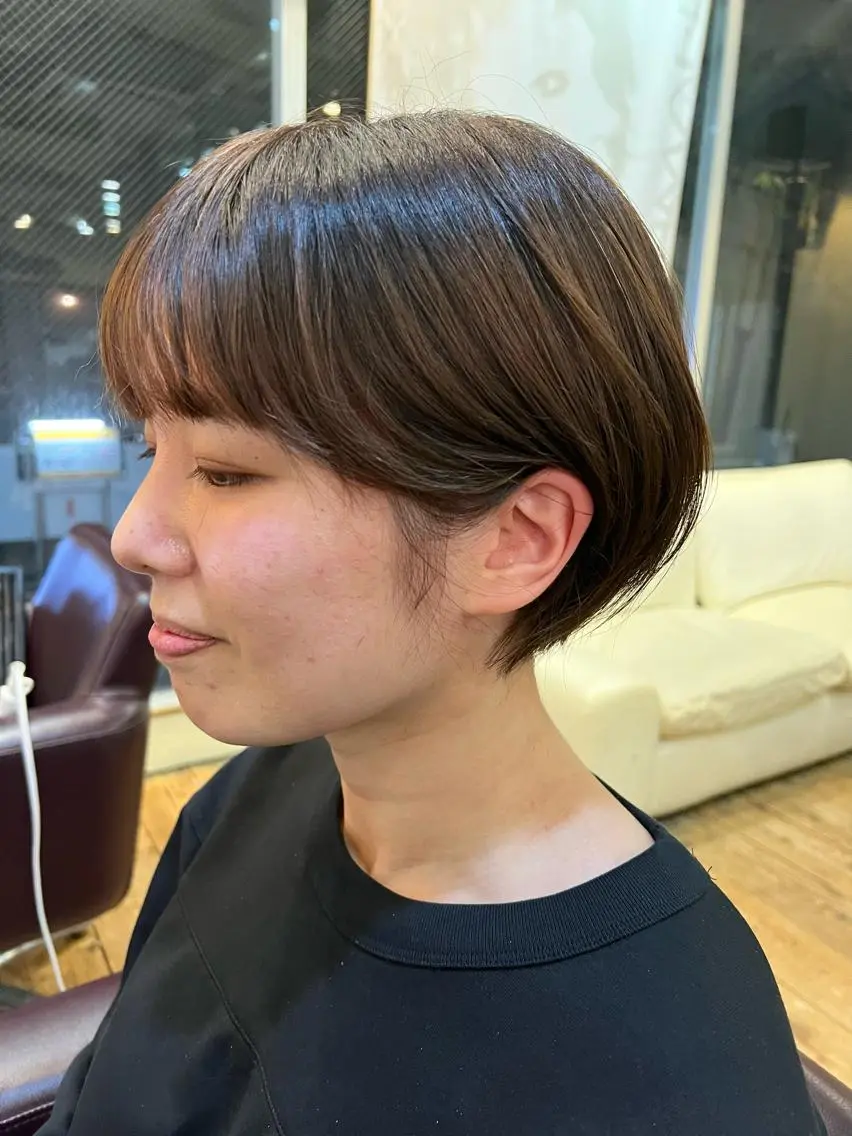 ショート カラー ショートヘア 「sumi」 AMIのヘアスタイル