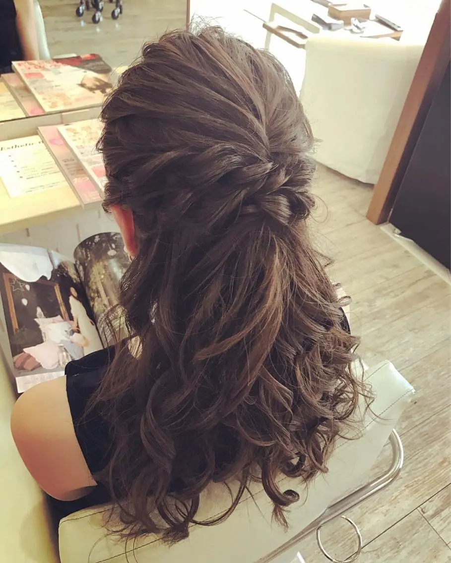 ヘアアレンジ 福永 里奈のヘアスタイル