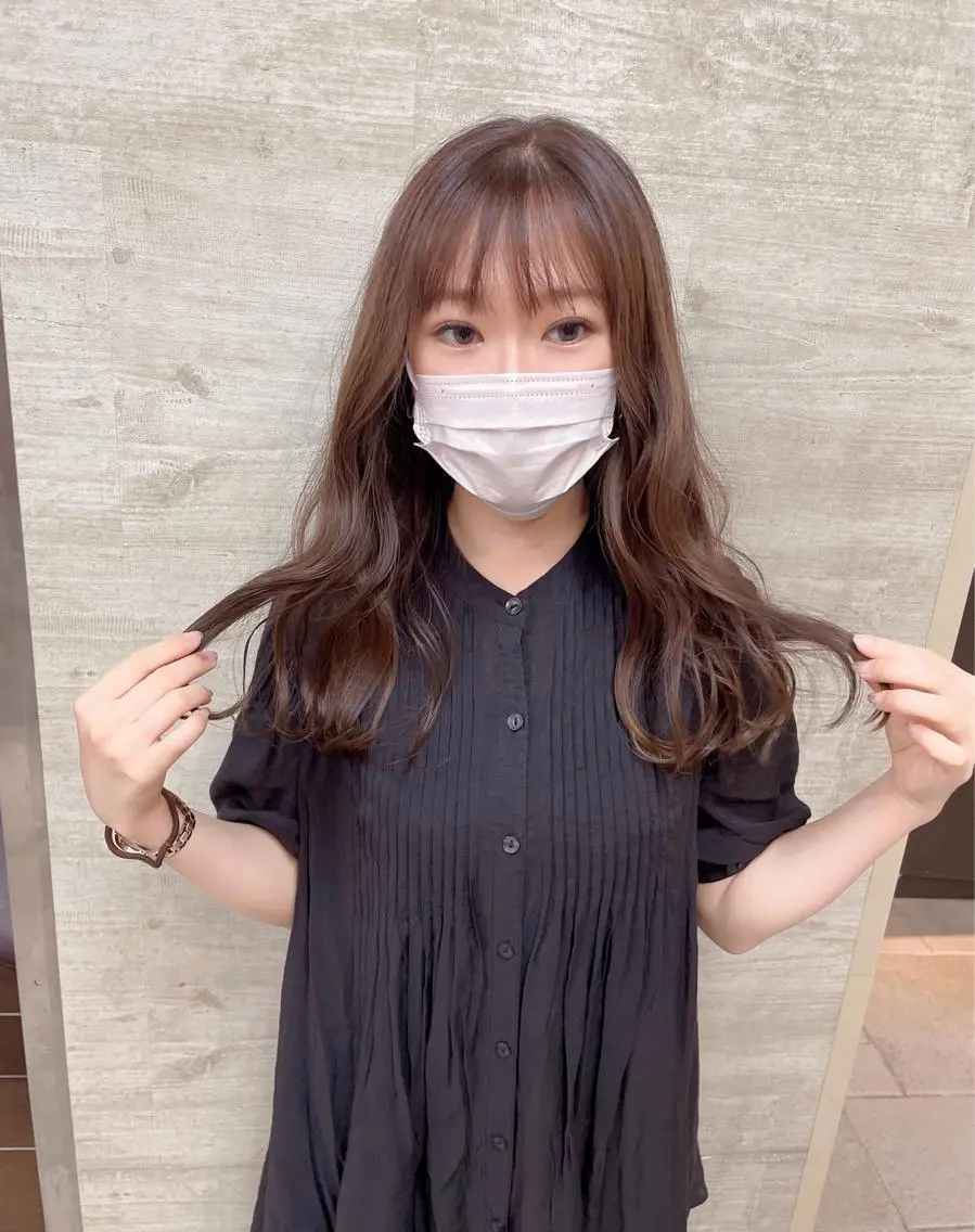 ロング カラー 透明感カラー Shiho 🦋 ／ヘッドスパのヘアスタイル