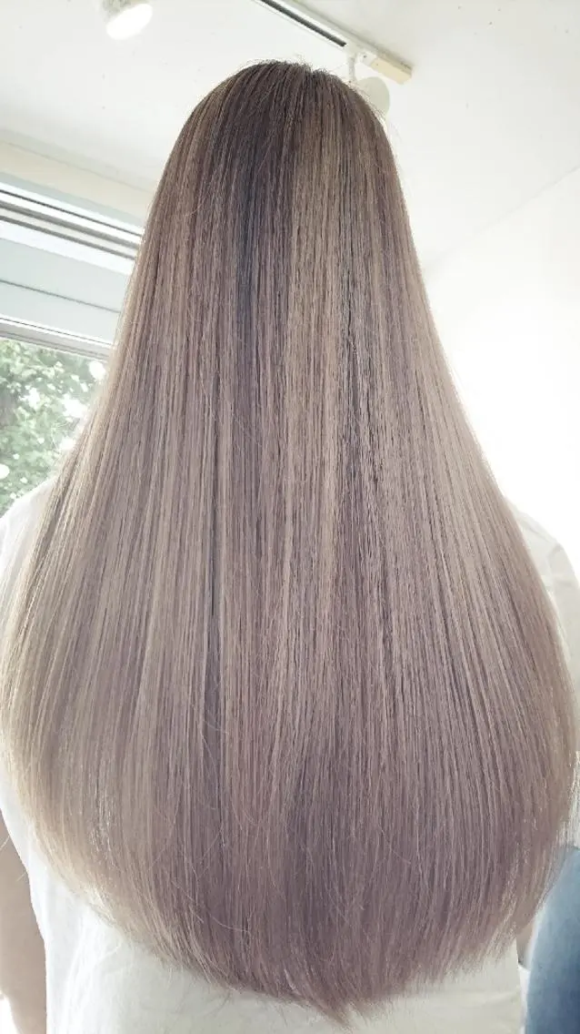 ロング カラー 畑中秀平💛艶髪💜 Babylon 代表のヘアスタイル