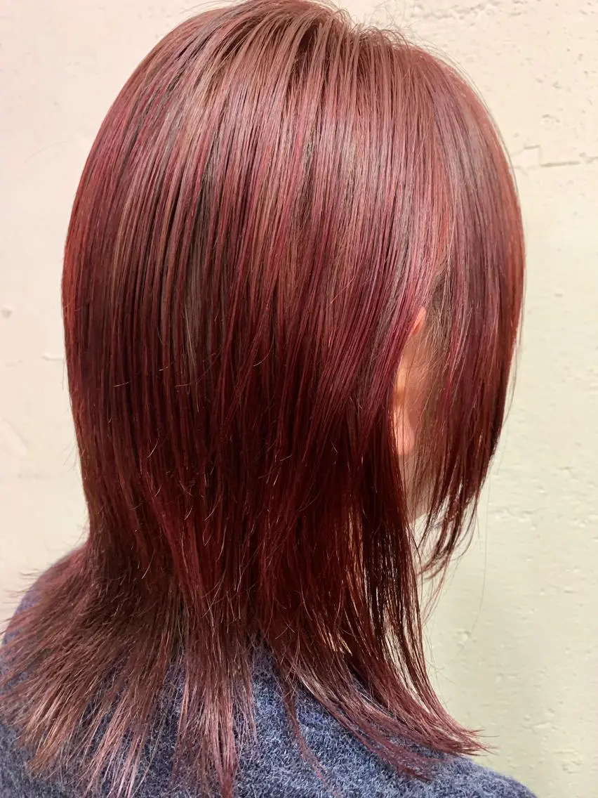 ミディアム カラー ブリーチ ヘアカラー トリートメント 😎newi池袋😎 ミタショウタのヘアスタイル