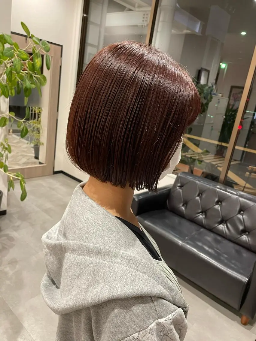 ショート カラー RONDEL 伽那のヘアスタイル