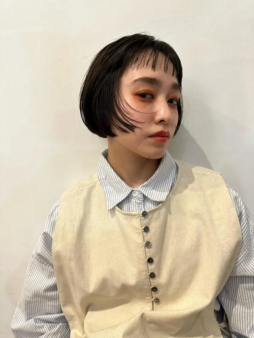 ショート 大久保 諒　ショート、ボブのヘアスタイル