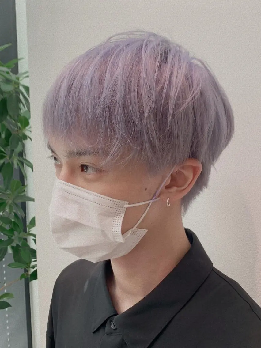 カラー 石井 潤のヘアスタイル
