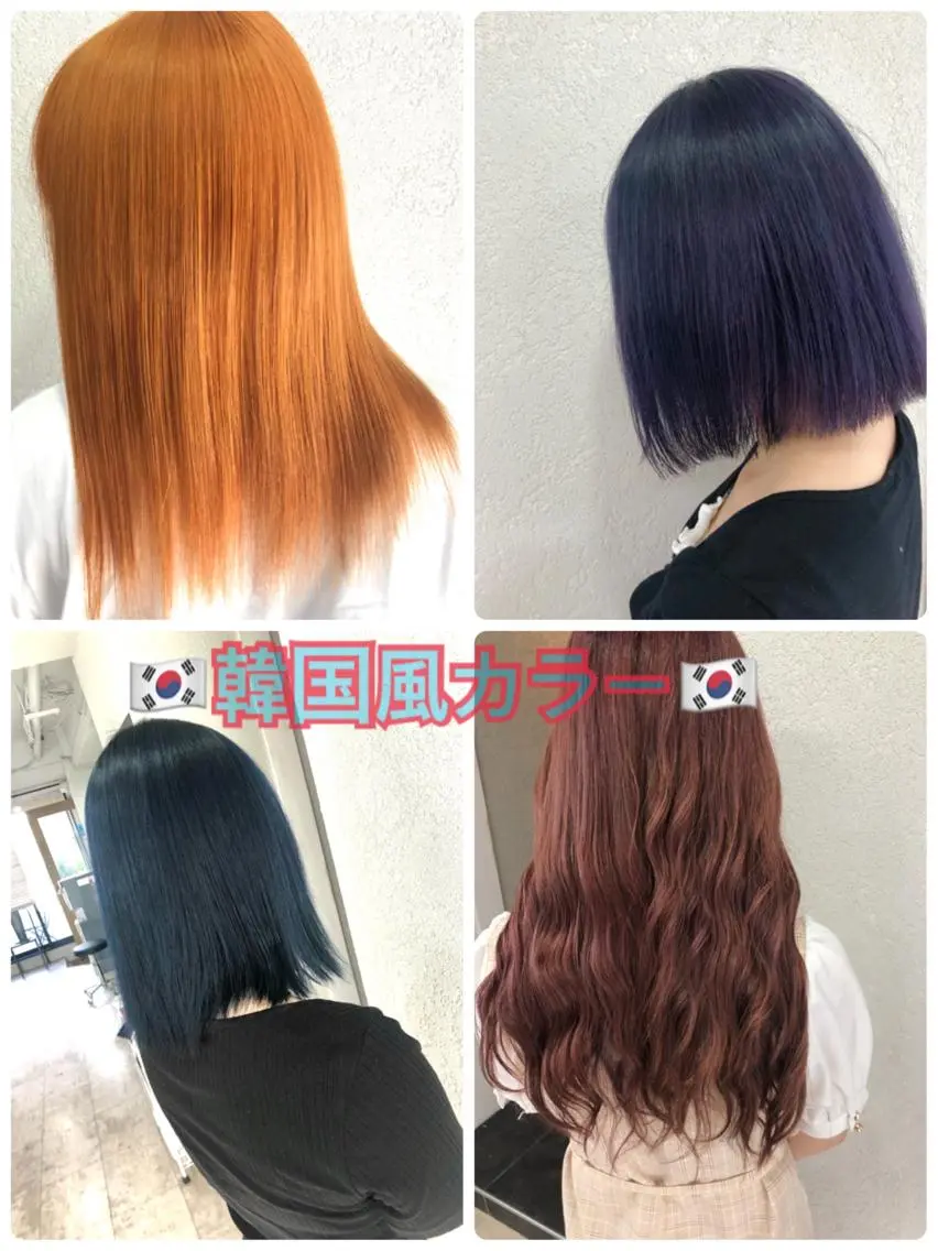 セミロング ブリーチ/髪質改善 店長 板垣智大のヘアスタイル