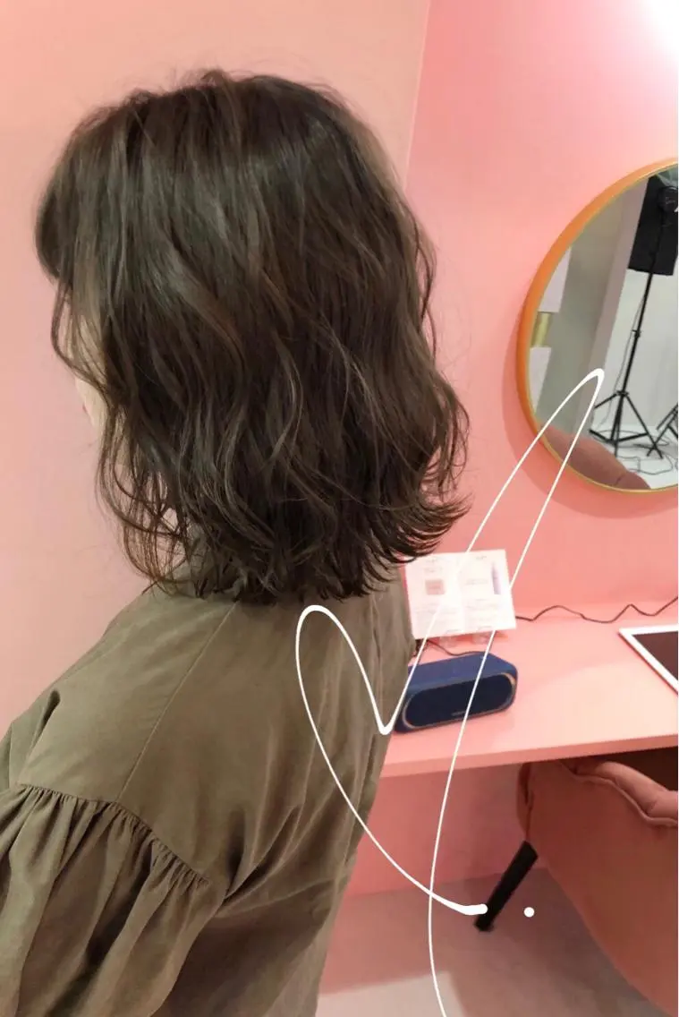 ショート カラー プル艶職人/ にしものヘアスタイル