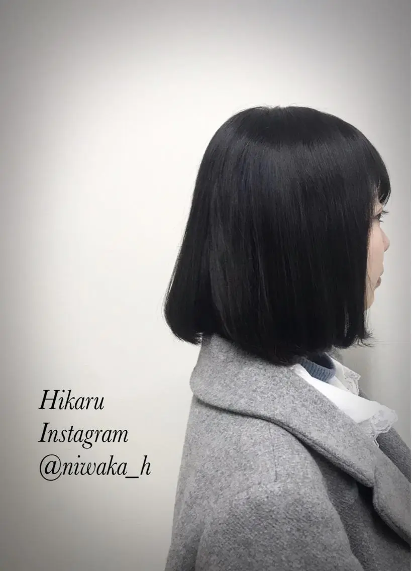 ミディアム エリアNo.1カラー ⭐️hikaru⭐️のヘアスタイル