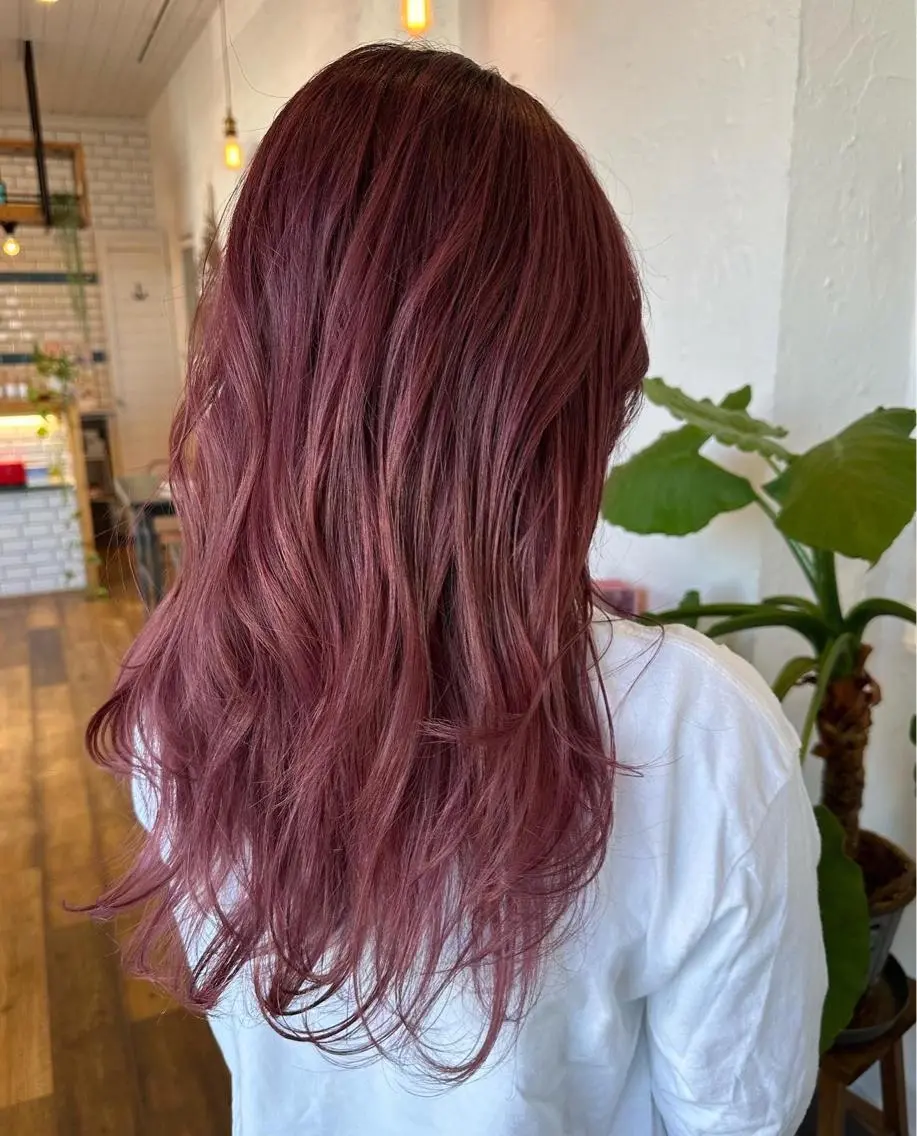 ロング カラー パーマ ヘアアレンジ メンズ キッズ ネイル 豊橋美容院 ソンリエのヘアスタイル