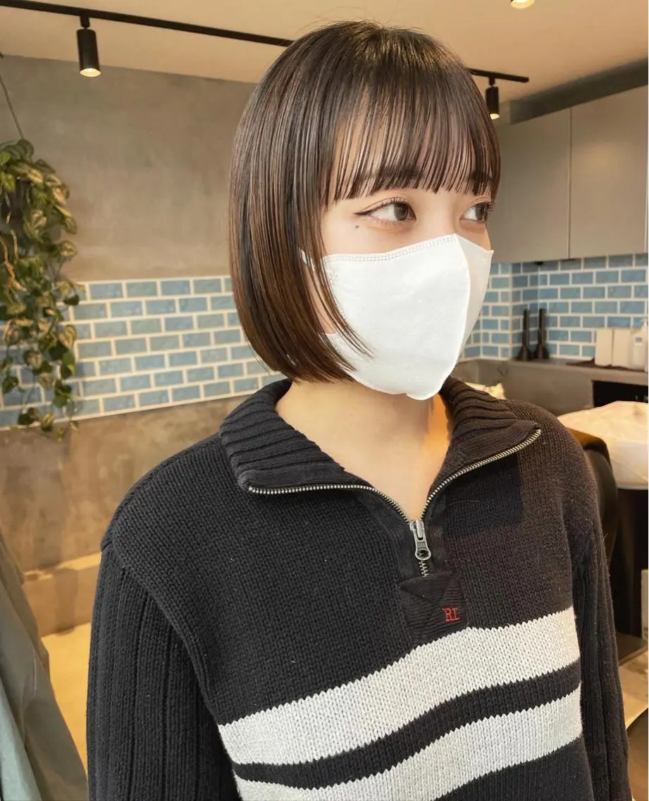 ショート カット トリートメント 👑ボブはお任せ ミヤノ👑のヘアスタイル