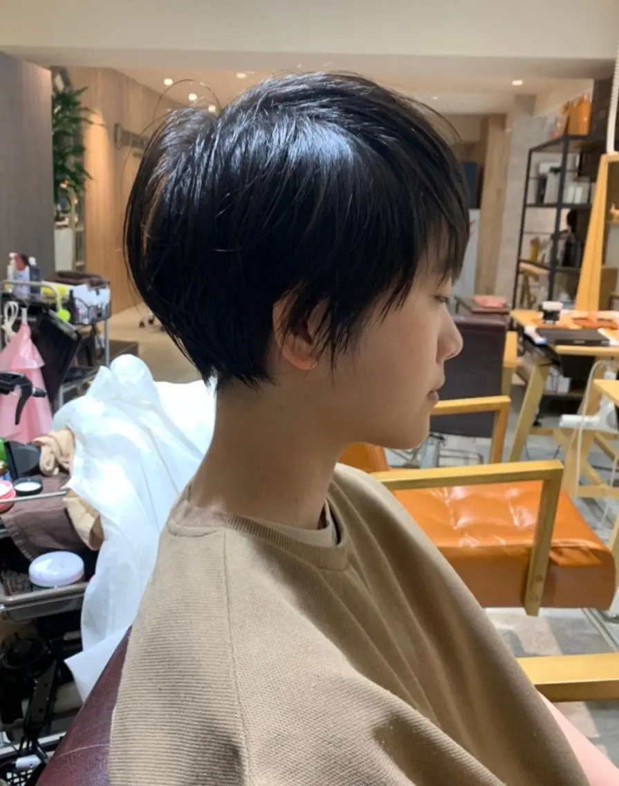 ショート 前田 勇貴のヘアスタイル