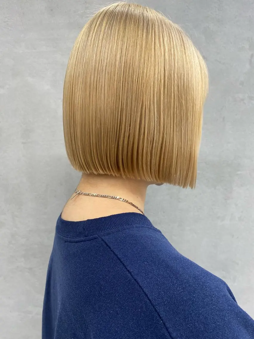 ショート カラー ボブ 髪質改善 トリートメント 🧸艶々韓国ヘア 🧁mizunaのヘアスタイル