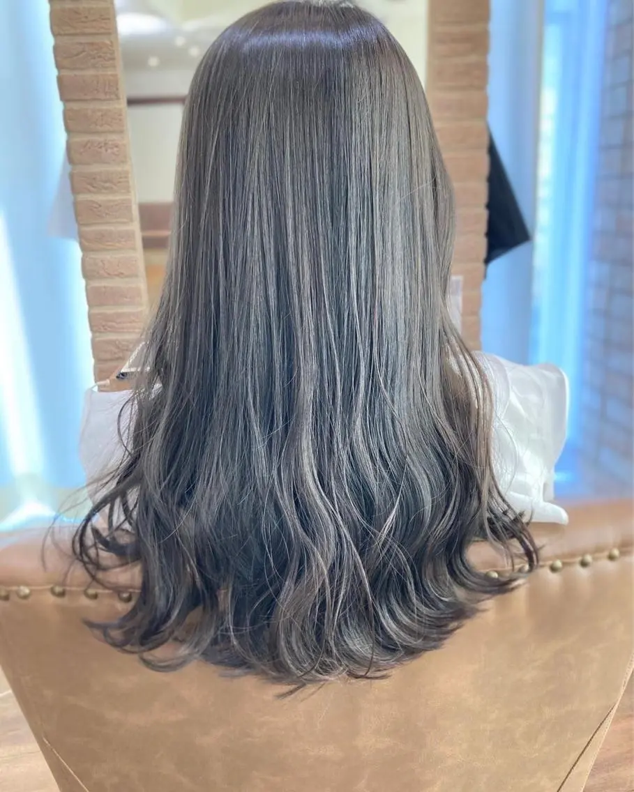ロング カラー 三木耀介 藤沢美容室のヘアスタイル