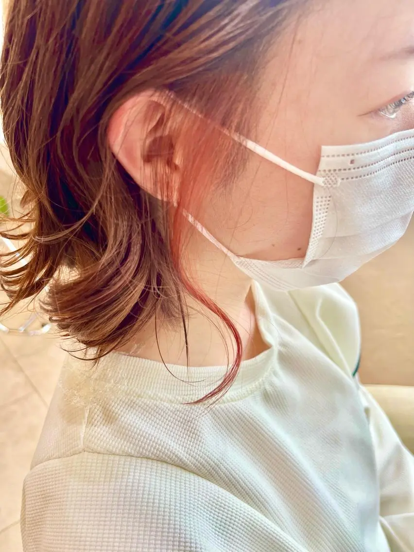 ミディアム カット ヘアカラー 本場の韓国ヘア 🇰🇷チ・ヨンジュのヘアスタイル