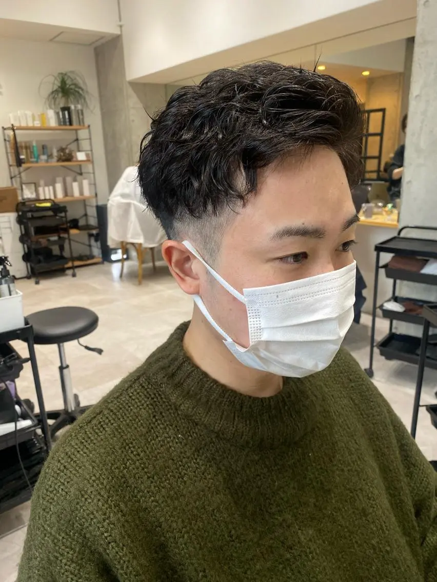 パーマ メンズ カット パーマ トリートメント 似合う髪型が 分からない方へのヘアスタイル