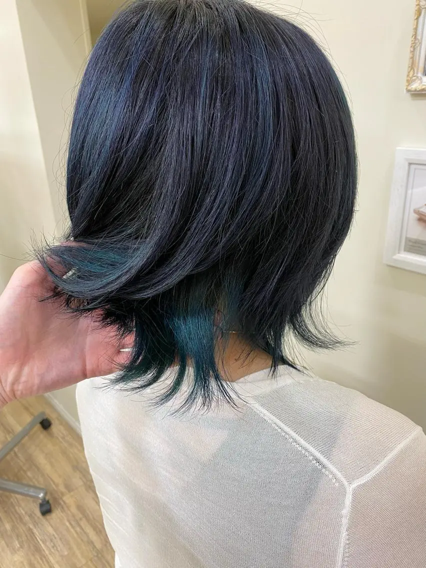 カラー SALOWIN栄 高須大貴のヘアスタイル