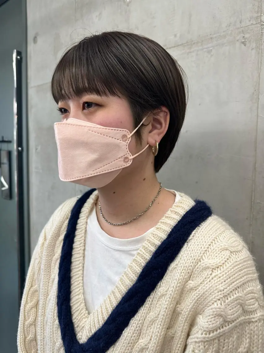 ショート カット SALTWATER AYARIのヘアスタイル