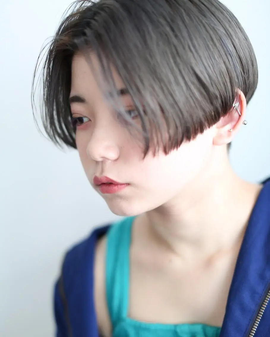 ショート ボブ ショートヘア 中野 恵脩のヘアスタイル