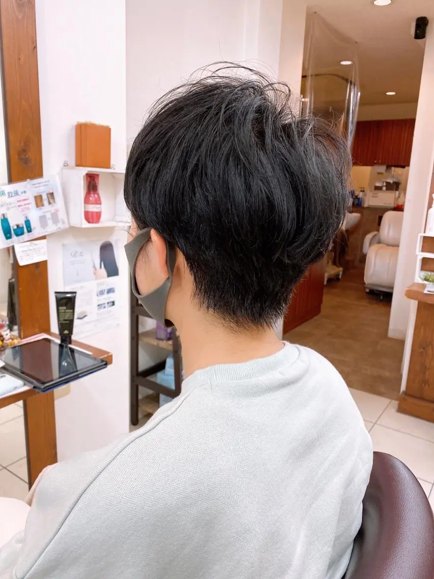 ショート ショートヘア ベリショディレクター 小野 健太郎のヘアスタイル