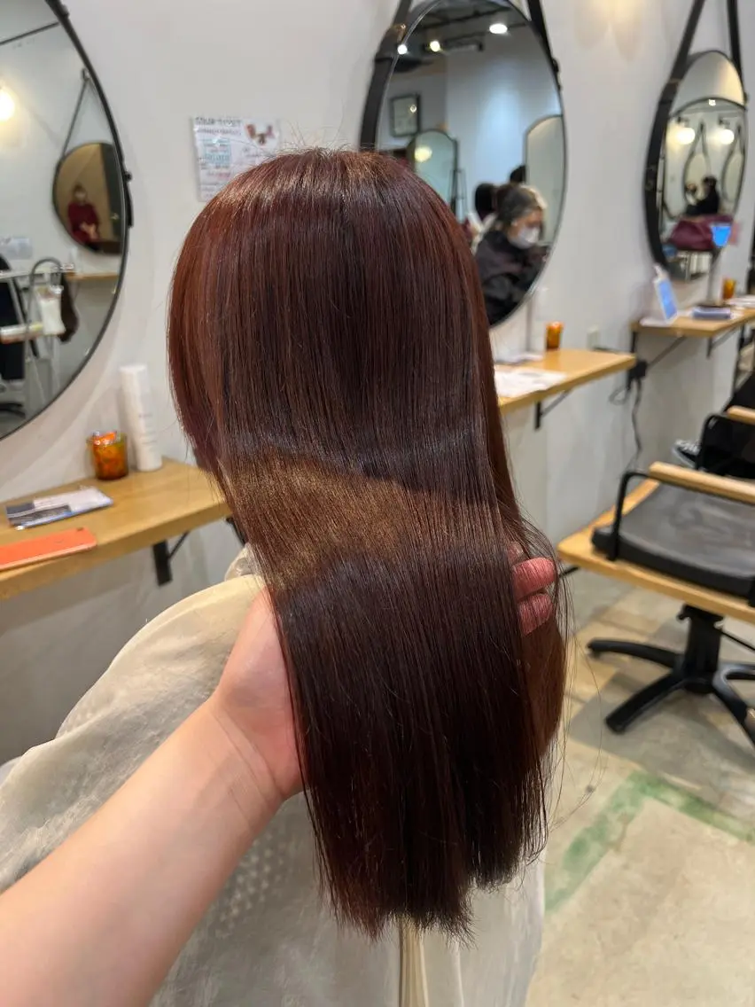 ロング トリートメント beleefric 🩵チセのヘアスタイル