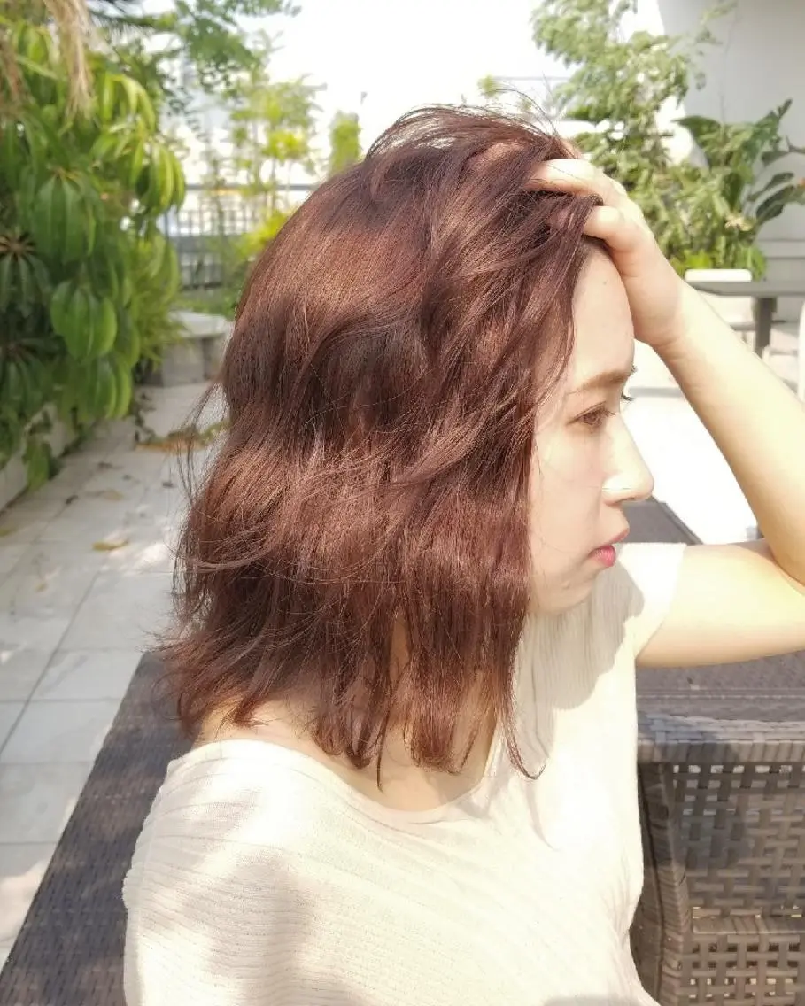 ミディアム カラー Day&Night [店長]Chiakiのヘアスタイル
