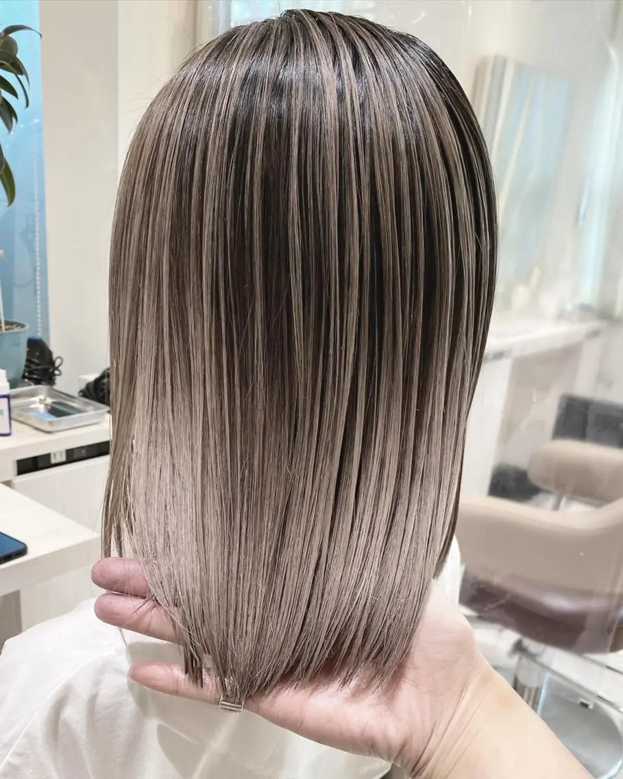ロング カラー 髪質改善 ヘアカラー トリートメント 高橋凜/髪質改善/ 縮毛矯正/カラーのヘアスタイル