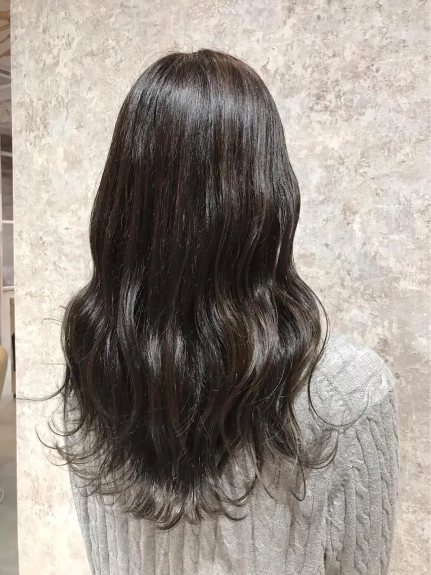 セミロング カラー 🫟Blanco🫟 Color&Careのヘアスタイル
