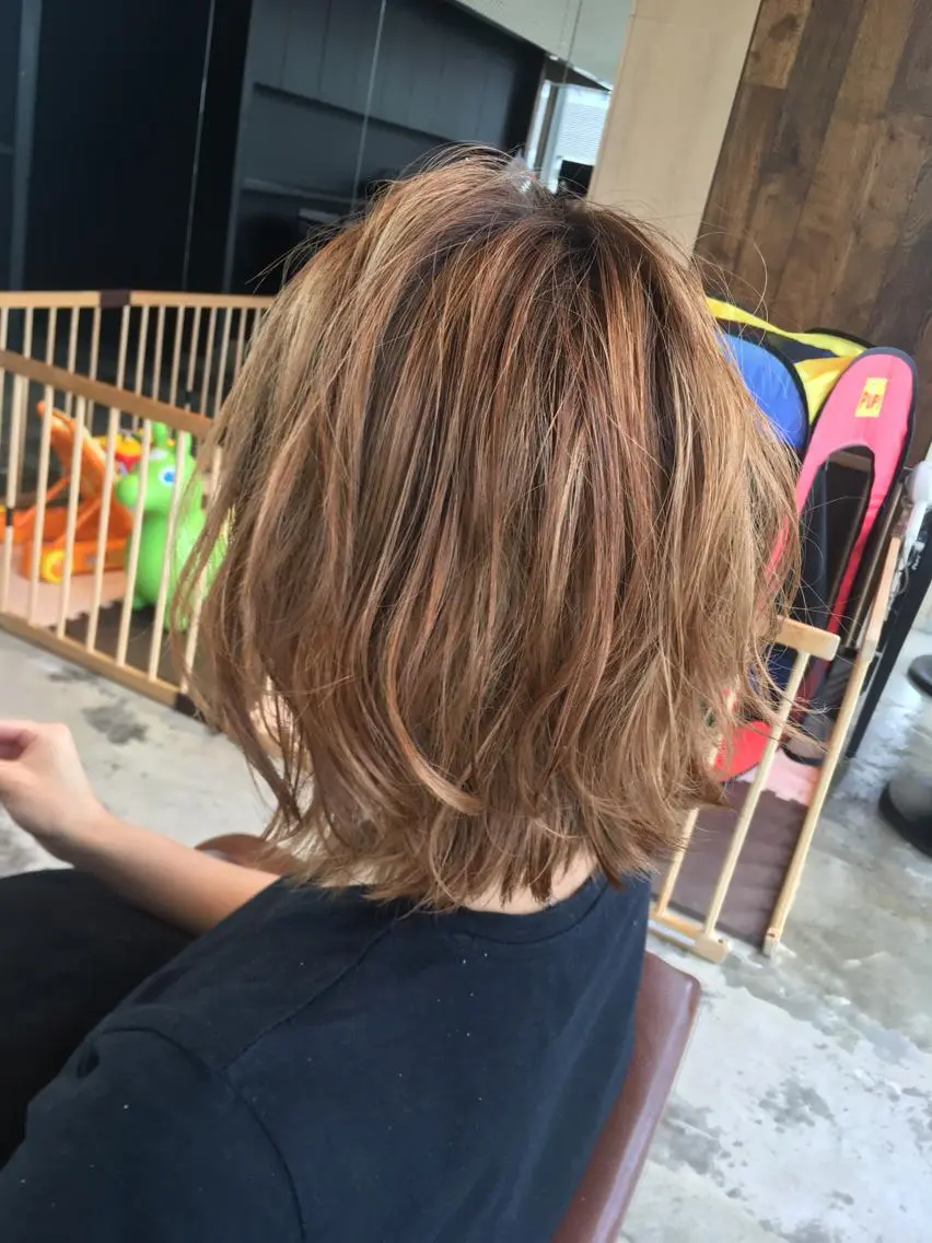 ミディアム 朝3秒で前髪が決まる ✂️ヒロのヘアスタイル