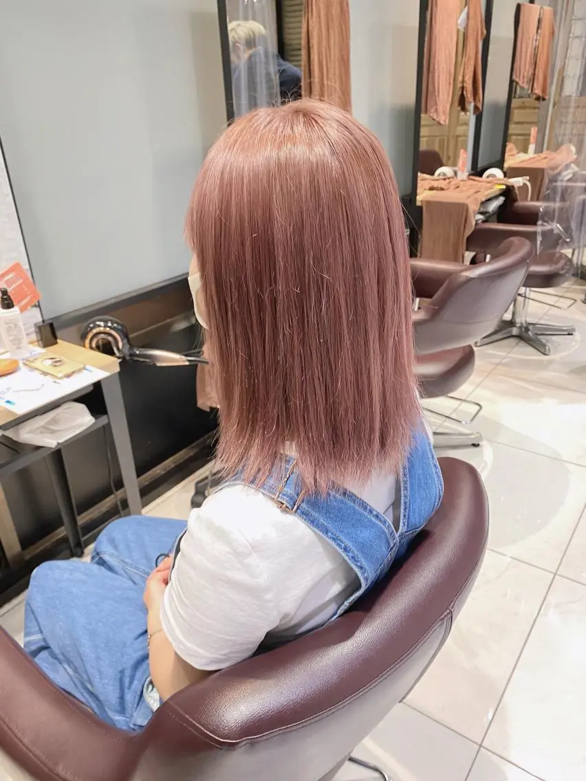 ミディアム カラー ✨髪質改善専門店✨ QOLU✨のヘアスタイル