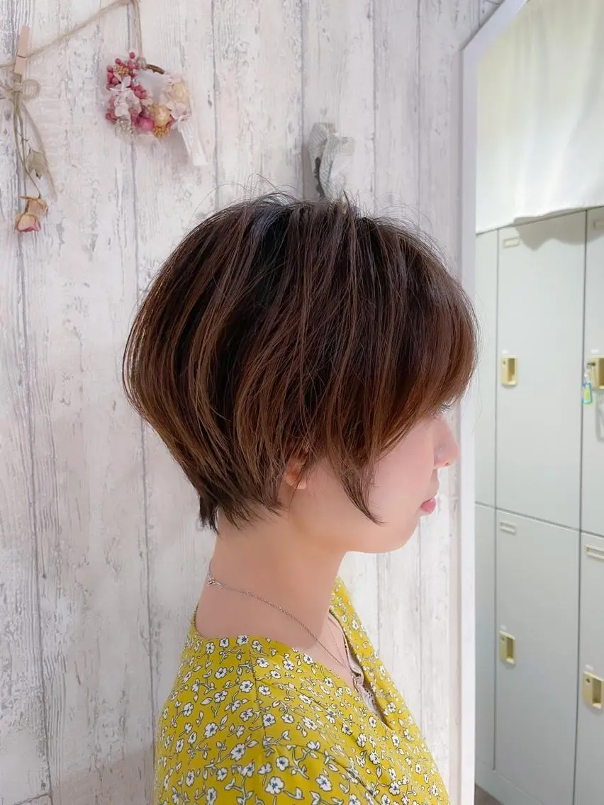 ショート 丸みショート ショートヘア じゅんぺい/ショート /名古屋/名駅のヘアスタイル