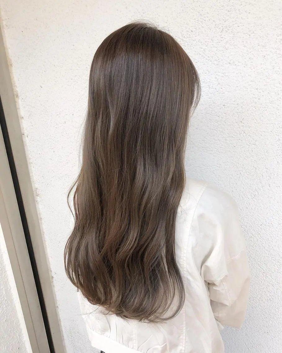 カラー カット ヘアカラー トリートメント kana .オリーブ /ナチュラルヘアのヘアスタイル