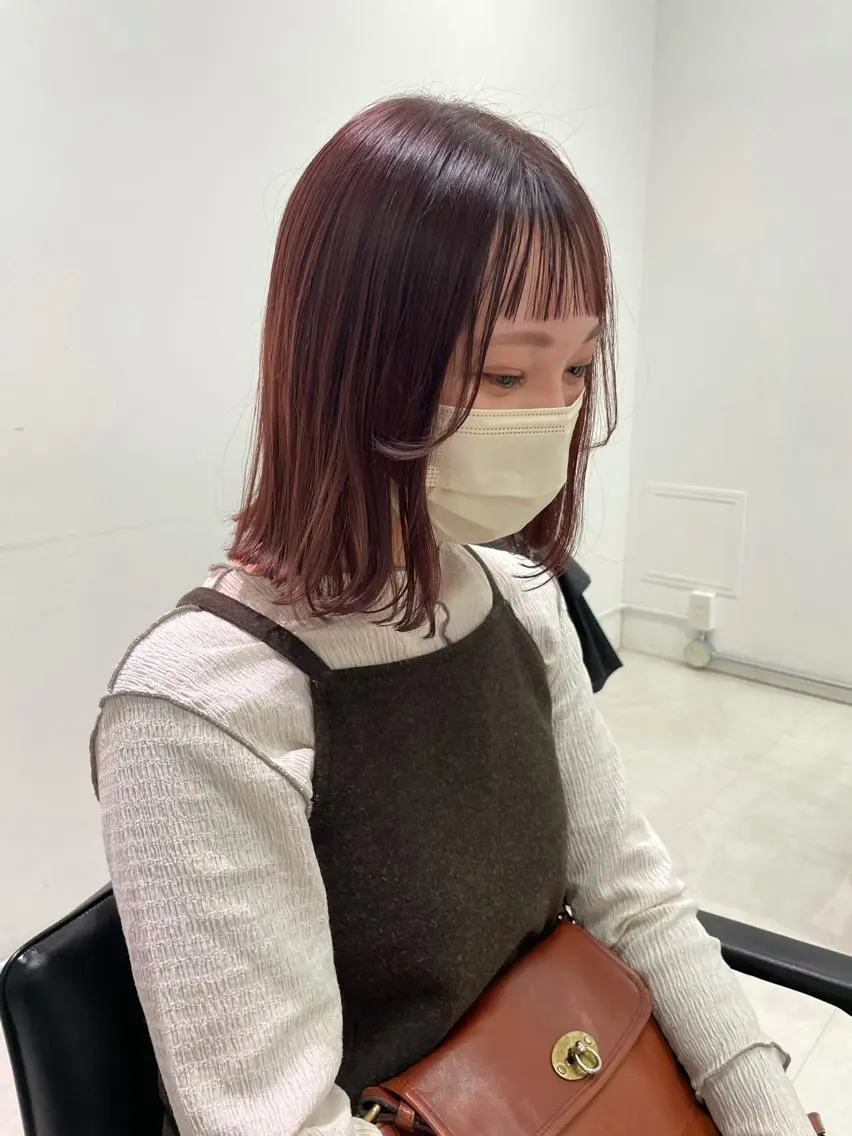 ミディアム カラー キッズ オトナヘア🌸 harukaのヘアスタイル