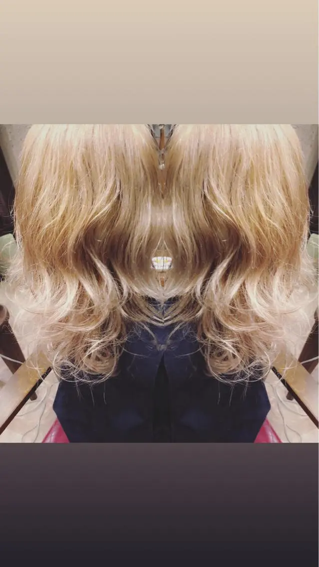 ロング 齊藤 篤士のヘアスタイル