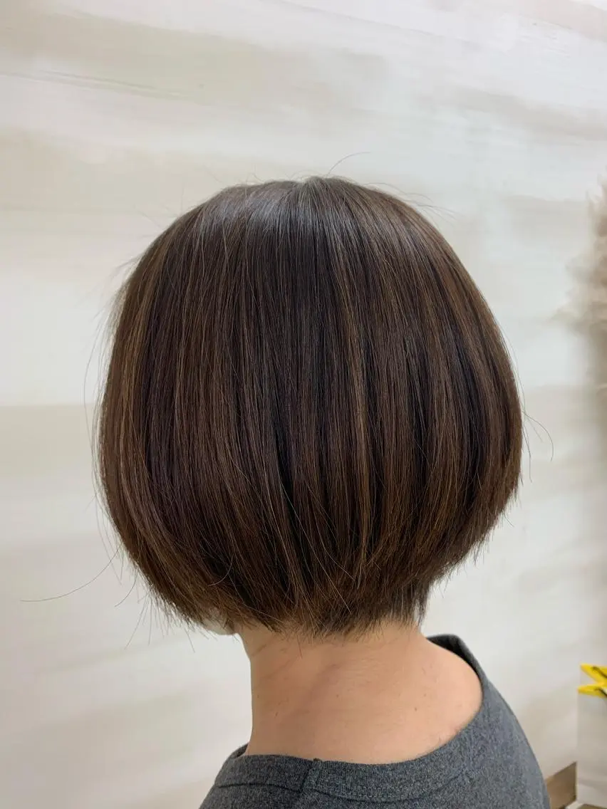 ショート カット ヘアカラー 遊佐 瑞紀のヘアスタイル