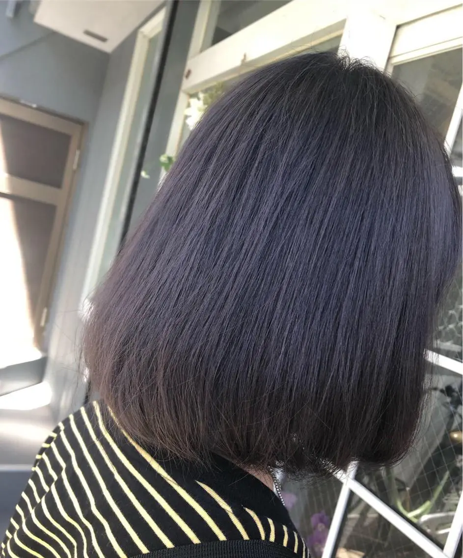 ミディアム ヘアカラー トリートメント 🐆アンドウ チカコ🦓のヘアスタイル