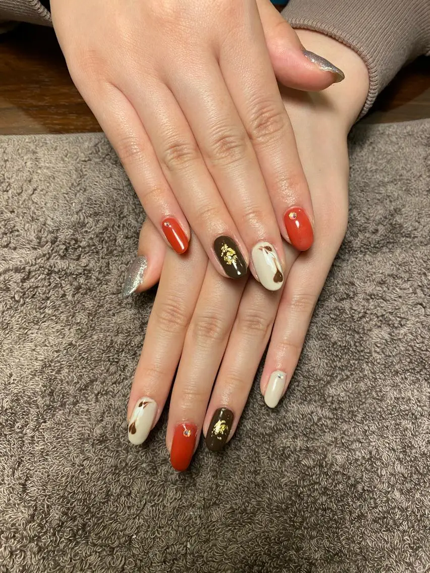 ネイル バレンタイン NailSalon Saraのネイルデザイン