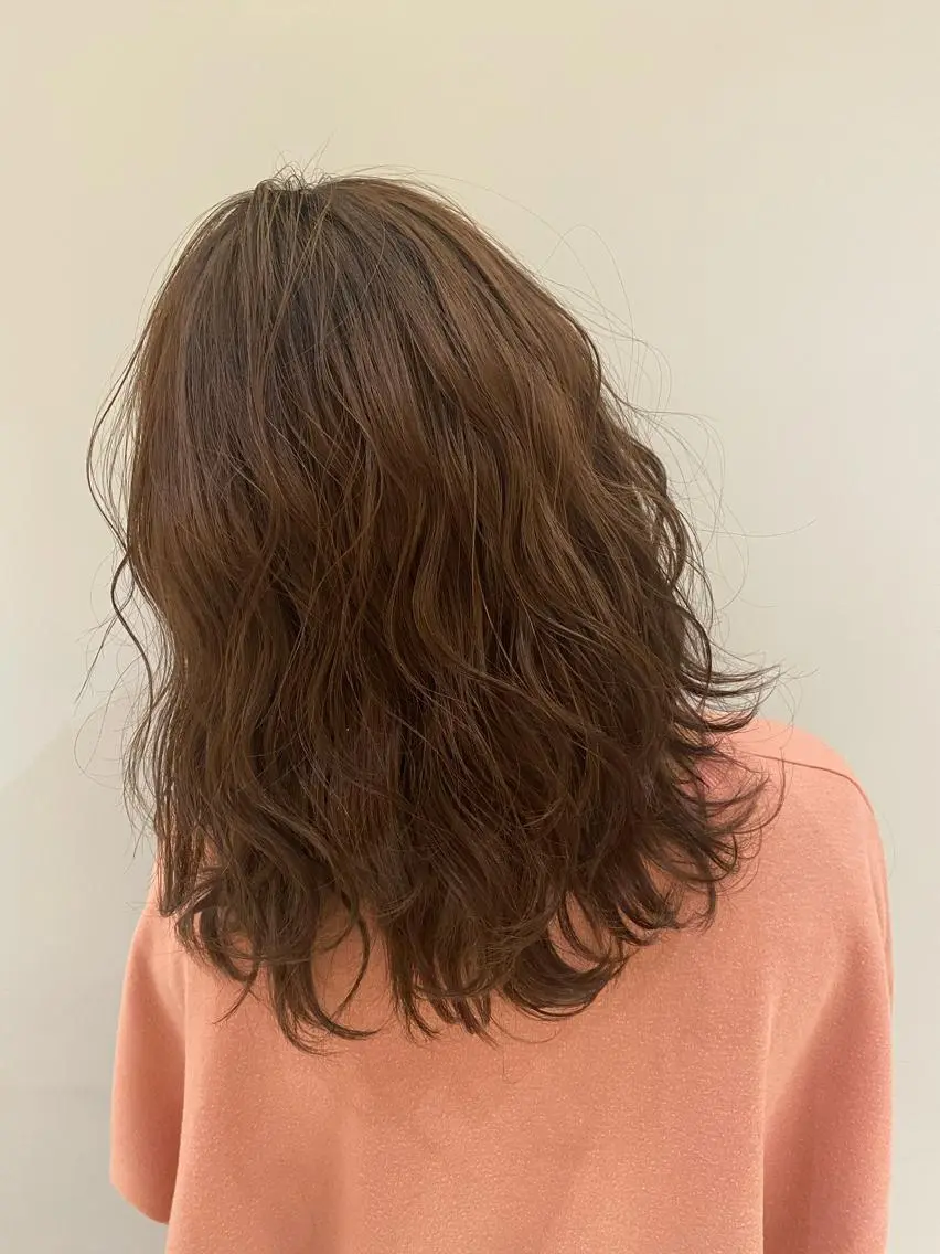 ミディアム 髪質改善/縮毛矯正 /美髪🩵イケダのヘアスタイル