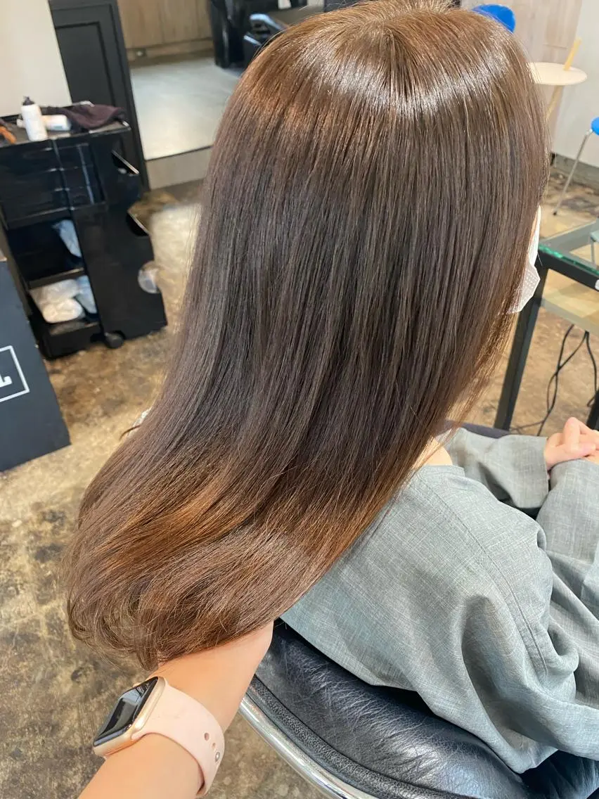 セミロング カラー ヘアカラー トリートメント アレンジ指名 no.1✨ｈａｋｏのヘアスタイル