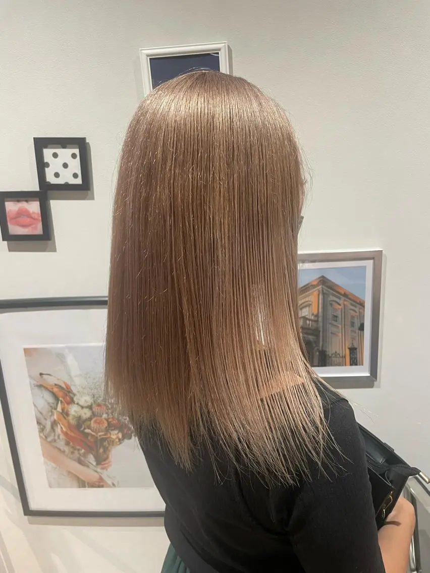 ロング カラー カット ヘアカラー [YUCCA] Junaのヘアスタイル