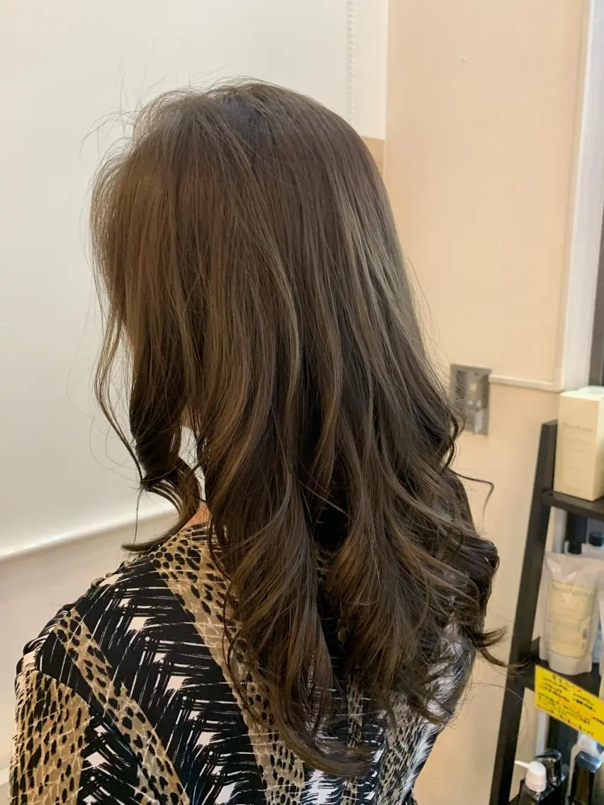 ロング 遠山 大智のヘアスタイル